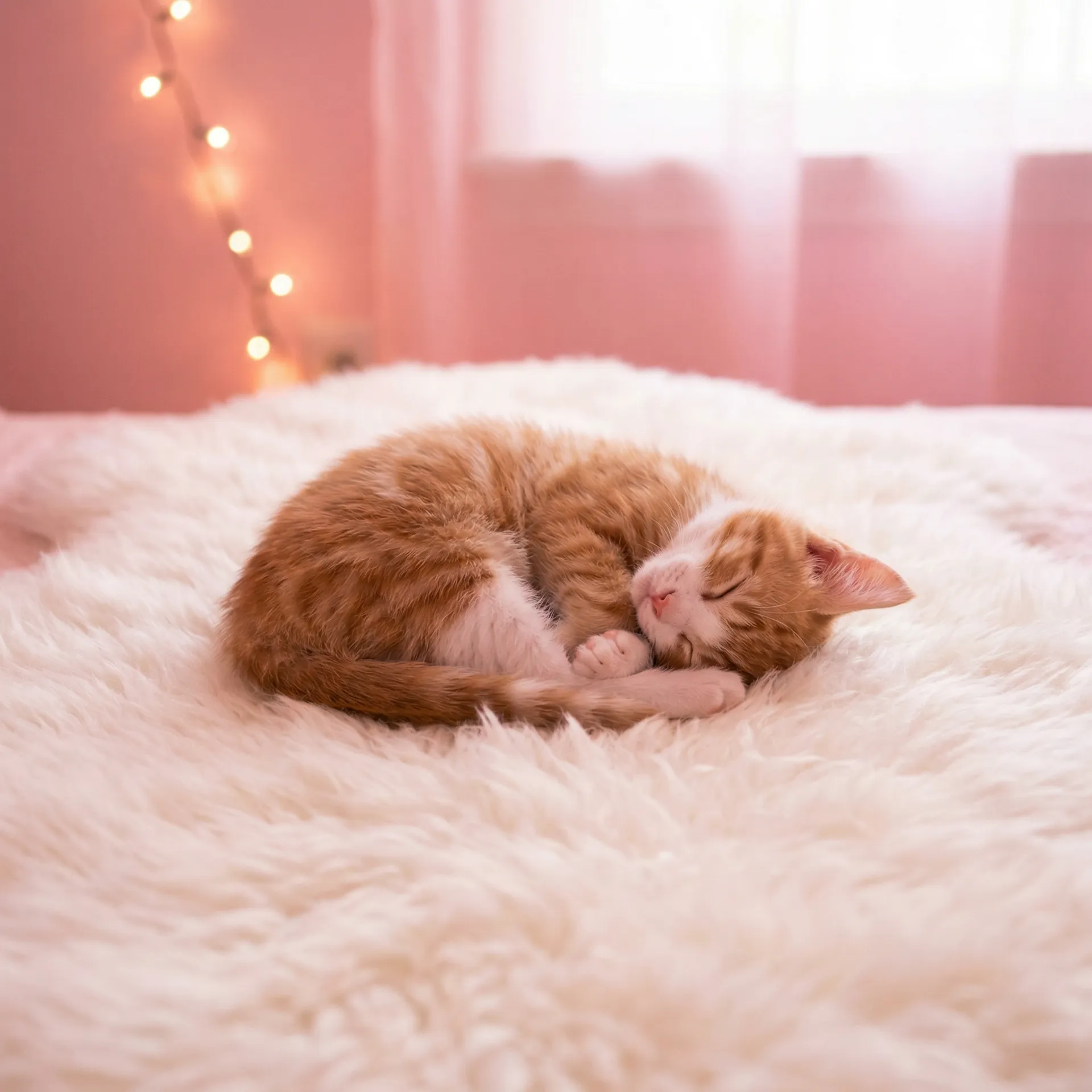 小猫蜷成一团入睡 - 轮到你了评价